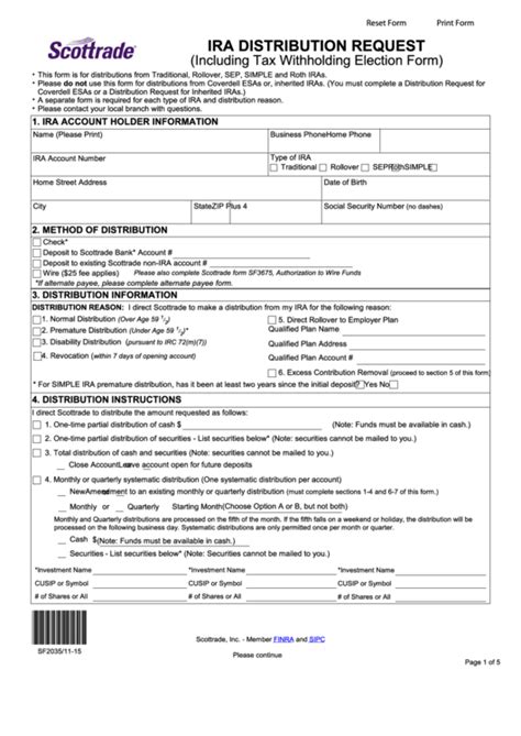 ira involuntary distribution form